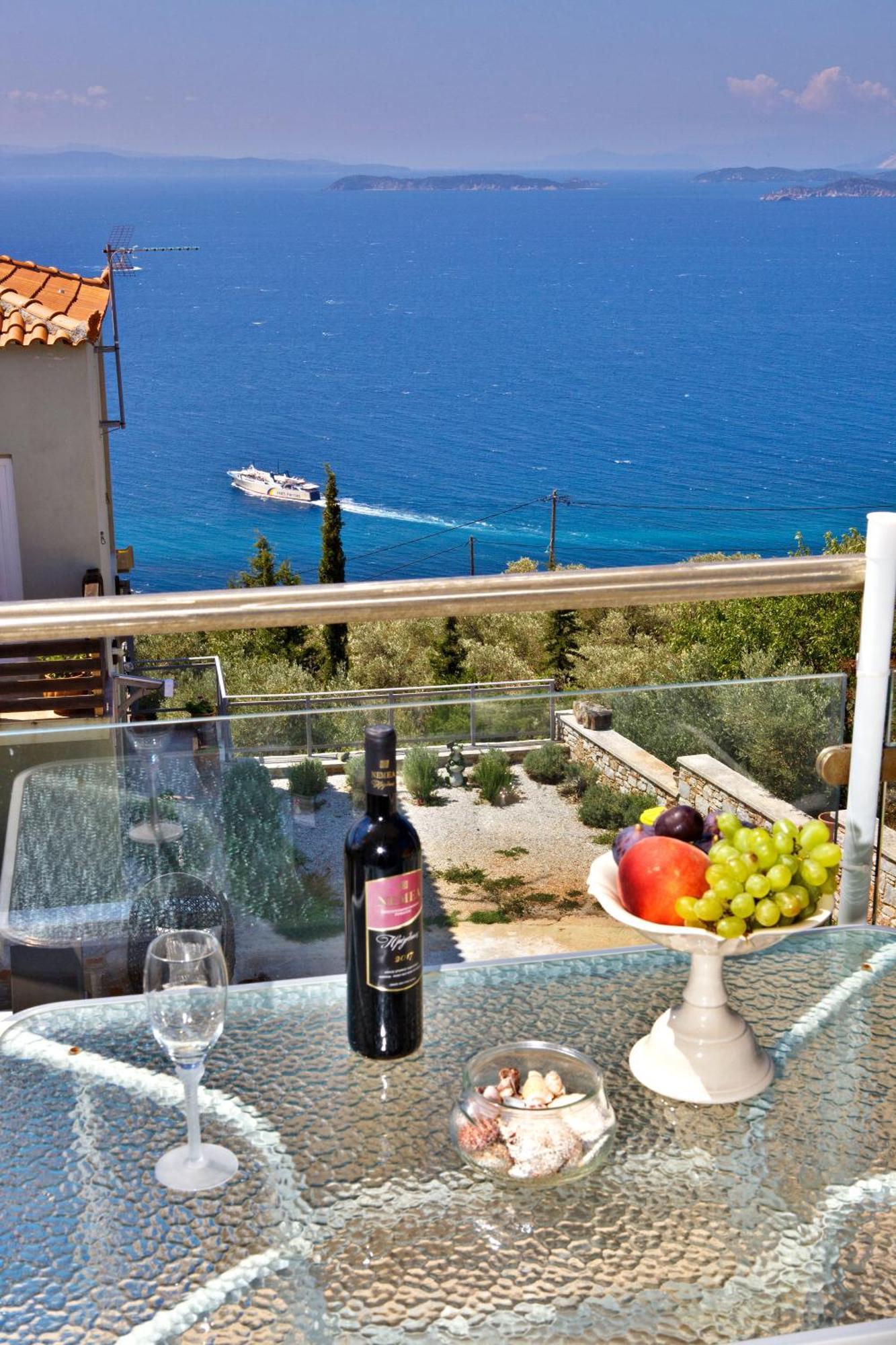 Axion Esti Apartments Skopelos stad Exteriör bild