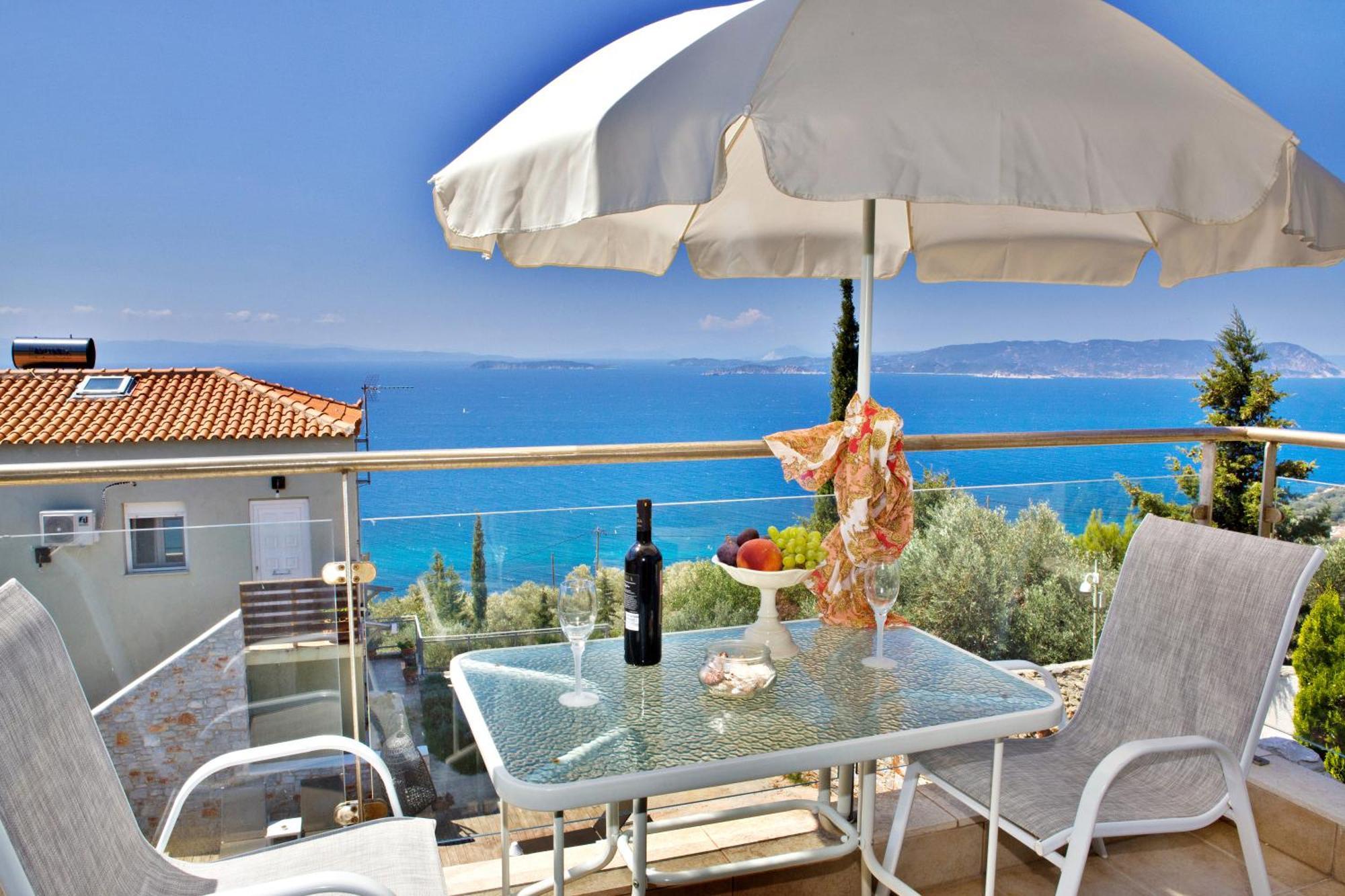 Axion Esti Apartments Skopelos stad Rum bild